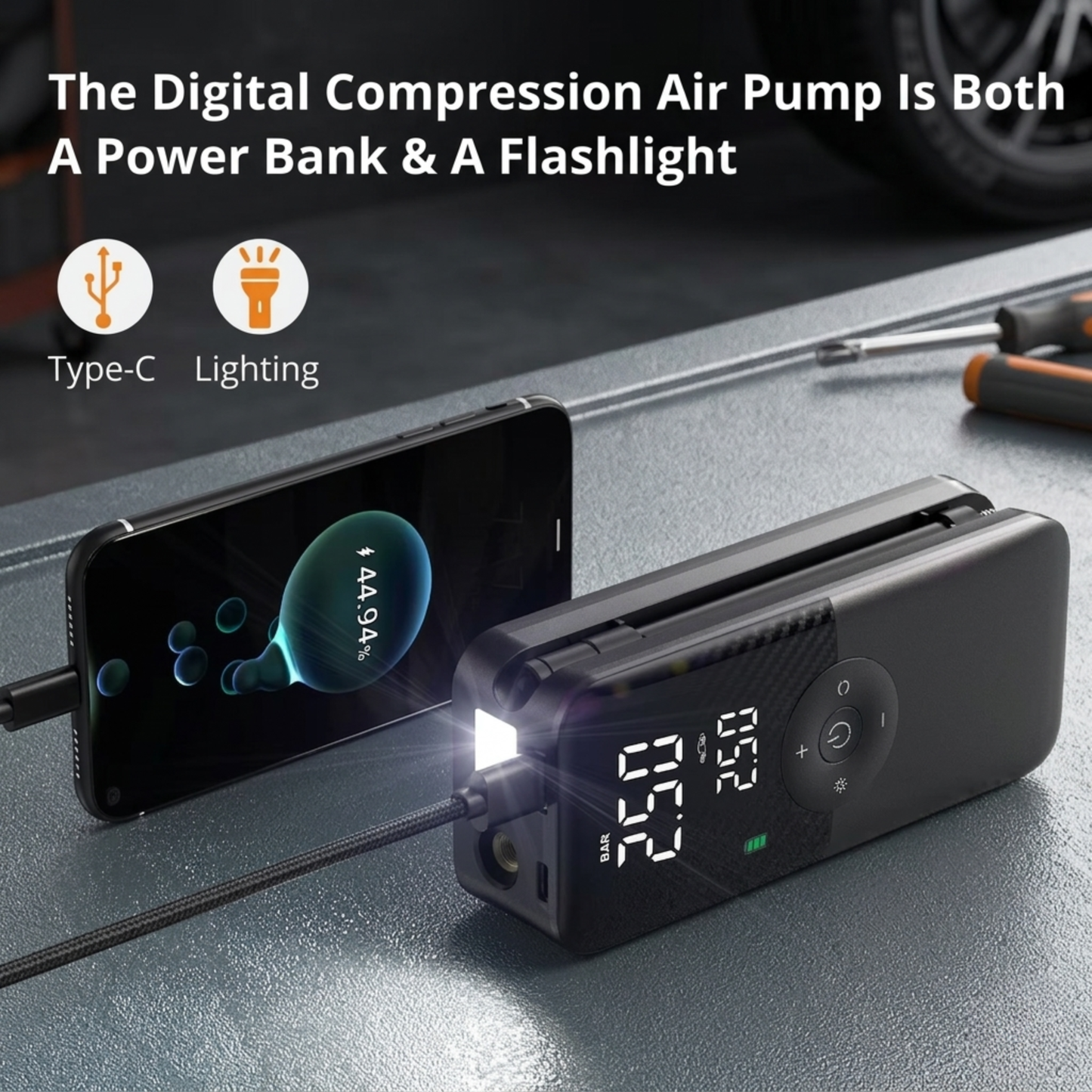 DriveAirpro™️Wireless Mini Pump
