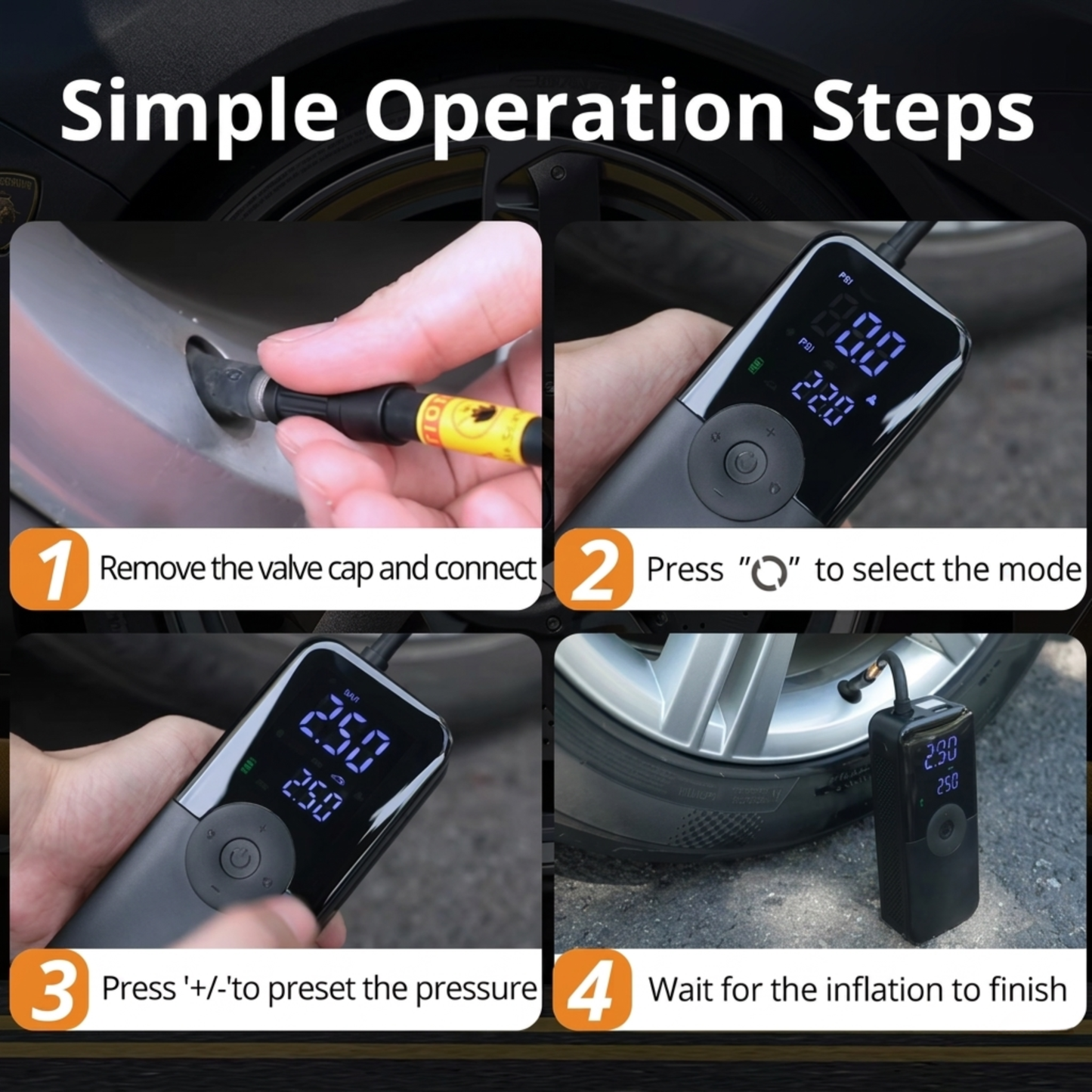 DriveAirpro™️Wireless Mini Pump